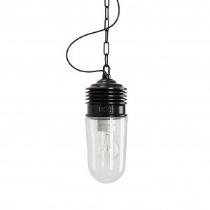 industriele verlichting - hanglamp Genius zwart - stoere lamp - Nostalux