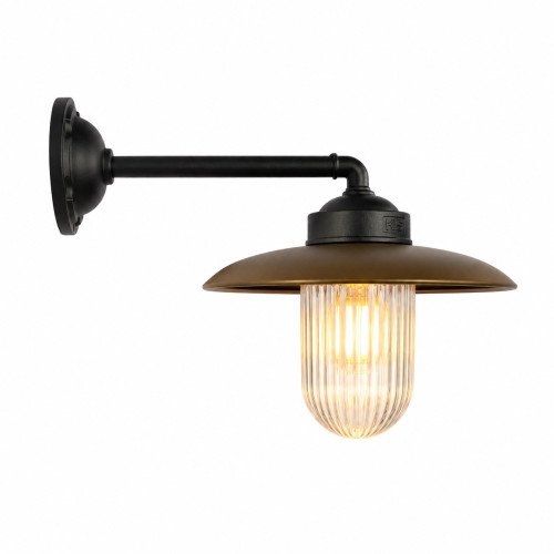 Buitenlamp mayenne 3 brons/zwart stallamp landelijk