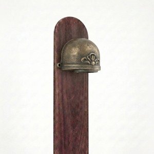 Buitenlamp Alba sokkellamp brons nautisch