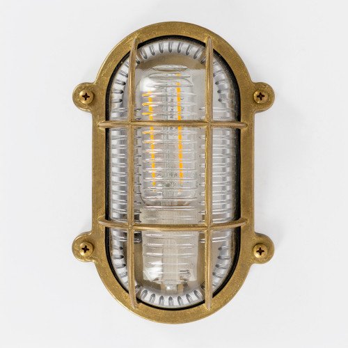 Buitenlamp Nautic V Scheepslamp brons nautisch