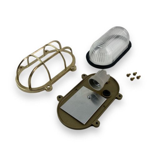 Buitenlamp Nautic V Scheepslamp brons nautisch