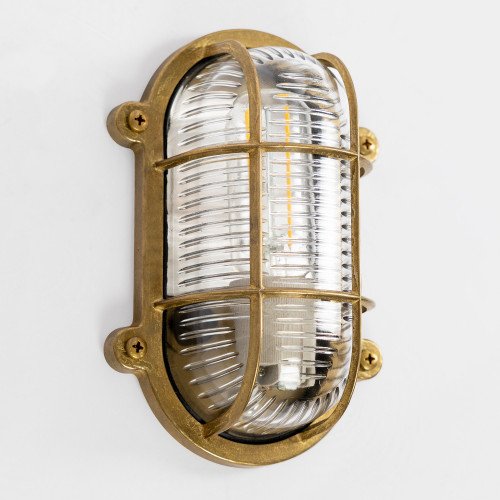 Buitenlamp Nautic V Scheepslamp brons nautisch