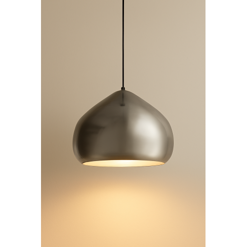 Alu Shiny Drop hanglamp zilver aluminium Ø28 cm E27 modern