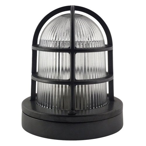 Buitenlamp Gibraltar plafondlamp Sokkellamp nautisch zwart