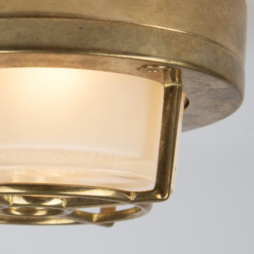 Messing wandlamp- & Plafondlamp Lagos G9 Brons