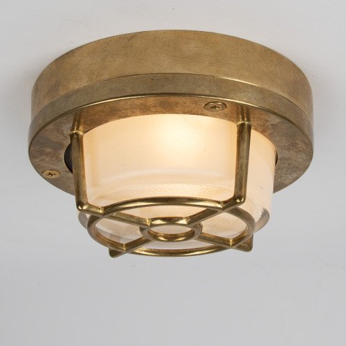 Messing wandlamp- & Plafondlamp Lagos G9 Brons