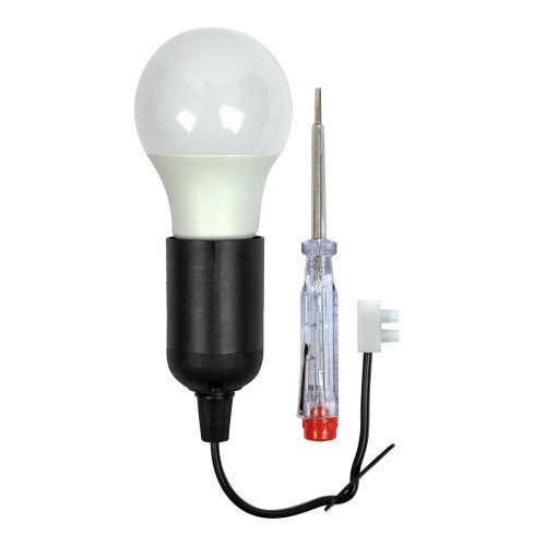 Verhuis set 6 fittingen LED lichtbronnen zwart