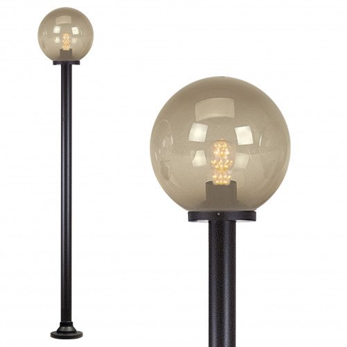 Globe 150r fumee Ø 30 (7008) - KS Verlichting - Tuinverlichting Bol