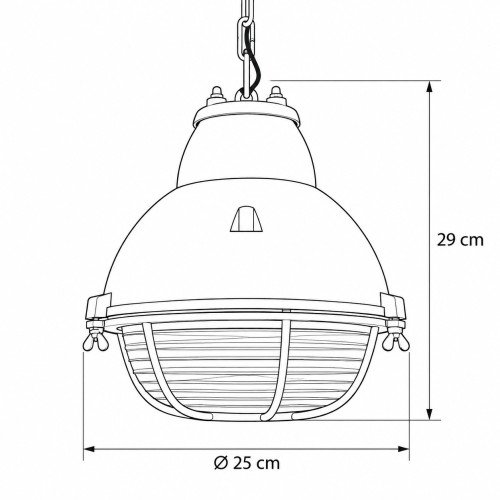 Hanglamp Navigator (7049) - KS Verlichting - Stoer & Industrieel