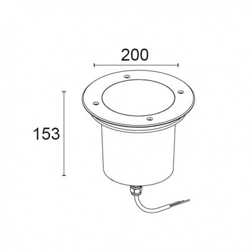 Grondspot Plus incl. LED rond (7078) - KS Verlichting - Grondspots