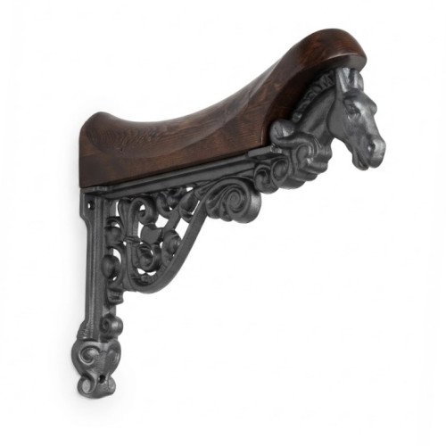 Klassieke zadeldrager Paard 58cm aluminium
