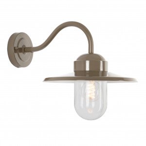 Buitenverlichting Dolce Retro Taupe Muurlamp Buitenverlichting Dolce Retro Taupe Muurlamp