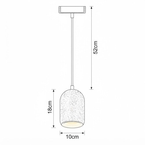 Set van 3 marmer binnenverlichting Egg hanglamp wit