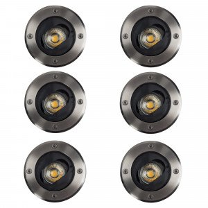 richtbaar RVS Grondspot Unit GU10 fitting richtbaar RVS Grondspot Unit GU10 fitting