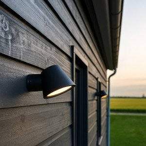 Vita Cup Wandlamp matzwart GU10 Vita Cup Wandlamp matzwart GU10