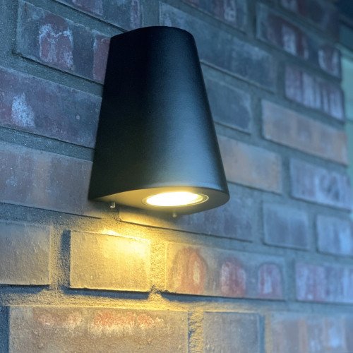 Buitenlamp Cone Downlighter zwart