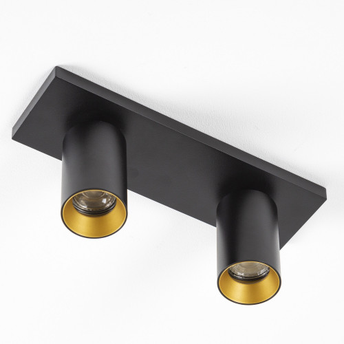 Smart mila 2 opbouwspot rond gu10 plafondlamp