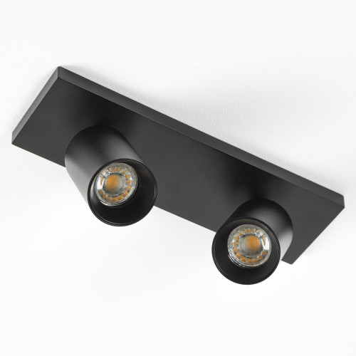 Smart mila 2 opbouwspot rond gu10 plafondlamp