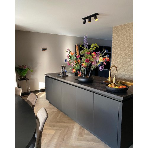 Smart mila 3 opbouwspot rond gu10 plafondlamp