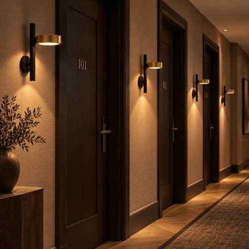 Orion messing wandlamp IP44 LED G9 buiten