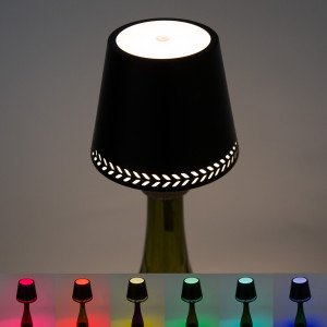 Binnen/buiten lamp - Vino Tafellamp Zwart