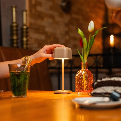 Cabo Tafellampenset Beige – Small & Medium