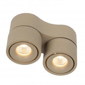 Richtbare opbouwspot Ole 2 wit led Richtbare opbouwspot Ole 2 wit led