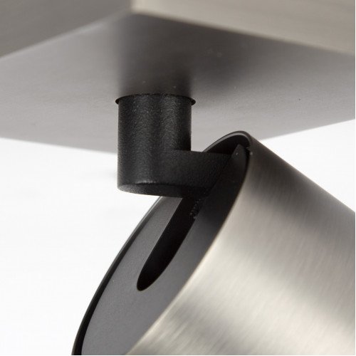 Richtbare opbouwspot Lynn 1 gun metal