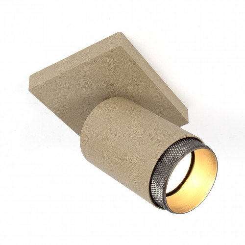 Plafondspot Scott binnenverlichting champagne aluminium modern