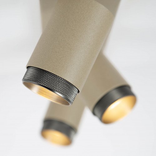 Plafondspot Scott binnenverlichting gun metal aluminium modern