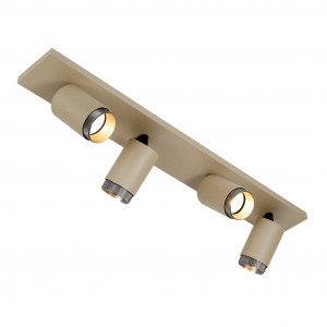 Plafondspot Scott binnenverlichting gun metal aluminium modern