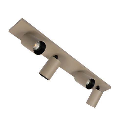 Mila 4 Opbouwspot Champagne met Smart RGB LED