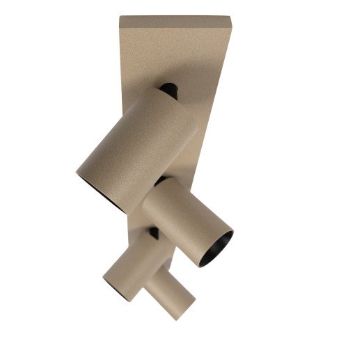 Mila 4 Opbouwspot Champagne met Smart RGB LED