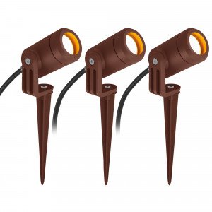 Corten compacte grondspot LED-Spike GU10 PAR11
