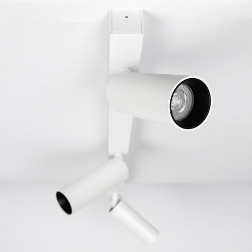 Binnenverlichting wit inbouwspot Aluminium