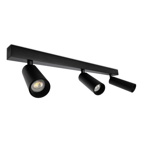 Binnenverlichting zwarte inbouwspot Aluminium