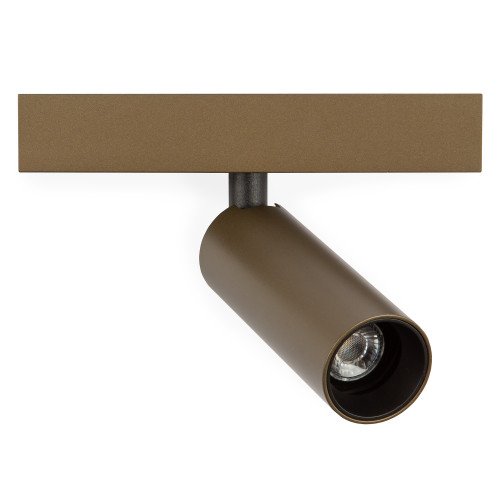 Binnenverlichting bronzen opbouwspot Aluminium