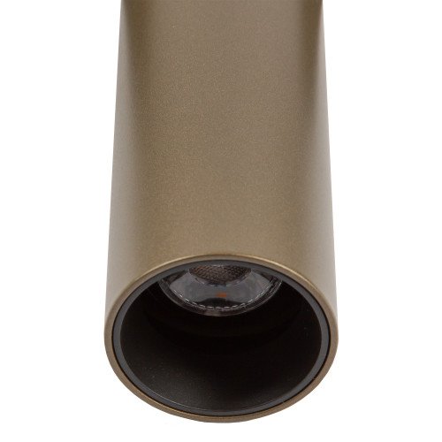 Binnenverlichting bronzen opbouwspot Aluminium