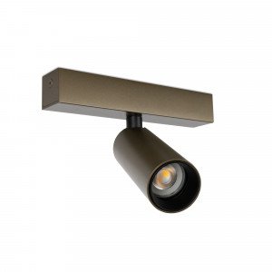 Binnenverlichting bronzen opbouwspot Aluminium