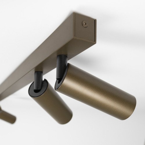 Binnenverlichting brons inbouwspot Aluminium