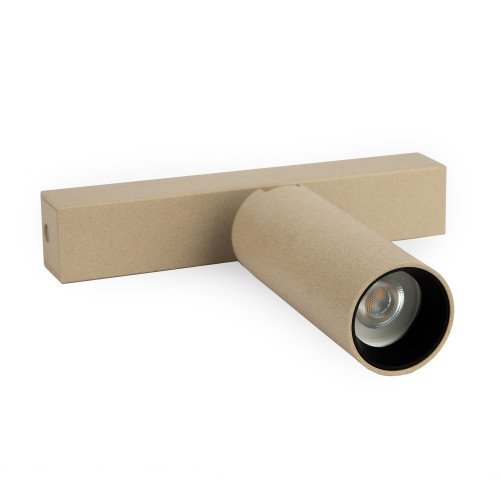 Binnenverlichting champagne inbouwspot Aluminium