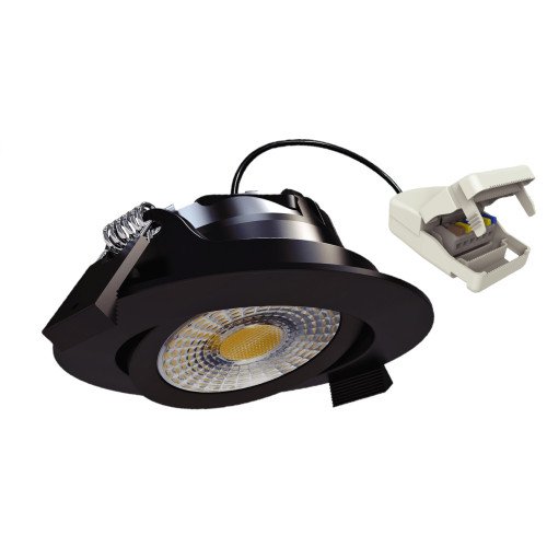 Ronde inbouwspot plafond wit dimbaar 82cm