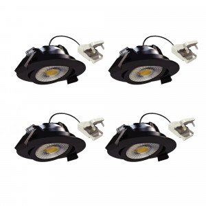 Ronde inbouwspot plafond wit dimbaar 82cm