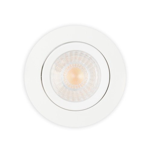 Ronde inbouwspot plafond wit dimbaar 82cm