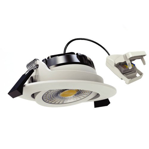 Ronde inbouwspot plafond wit dimbaar 82cm