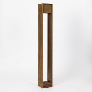 Tuinlamp cortenstaal vierkant modern GU10