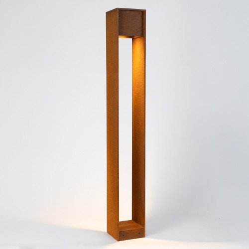 Tuinlamp cortenstaal vierkant modern GU10