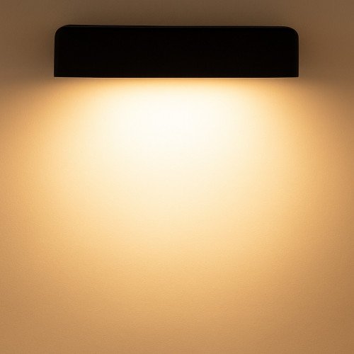 Buitenlamp Warwick Muurlamp Zwart aluminium modern