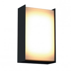 Buitenlamp Lincoln muurlamp zwart aluminium modern Buitenlamp Lincoln muurlamp zwart aluminium modern