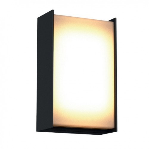 Buitenlamp Lincoln muurlamp zwart aluminium modern